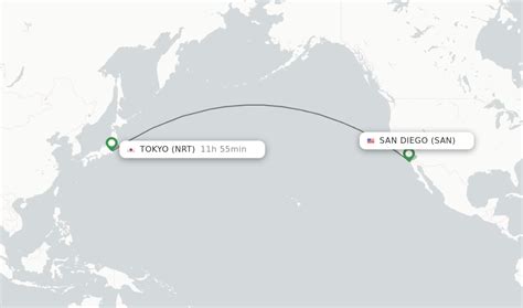 san diego to japan flight.